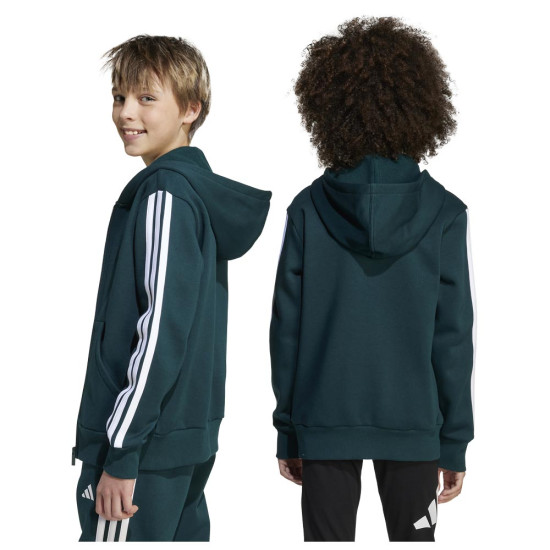 Adidas Παιδική ζακέτα Essentials 3-Stripes Fleece Full-Zip Hoodie Adidas Παιδική ζακέτα Essentials 3-Stripes Fleece Full-Zip Hoodie